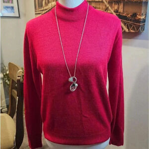 Vintage Red Sweater by TR Bentley 1980's